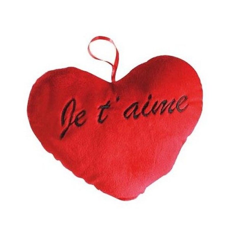 Coussin Coeur Je t'Aime main image 0