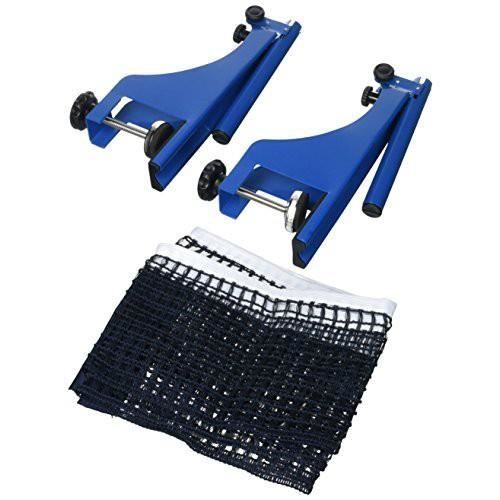 Filet De Tennis De Table Extensible Relaxdays - 176 Cm - Pinces Jusqu'à 5 Cm - Noir/Rouge - Ping Pong Partout