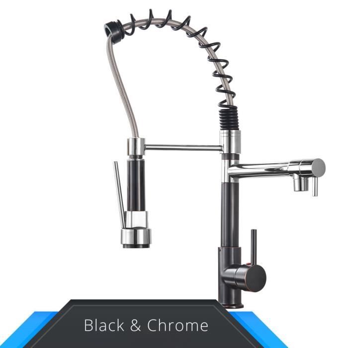 Robinet De Cuisine Avec Bec Extractible