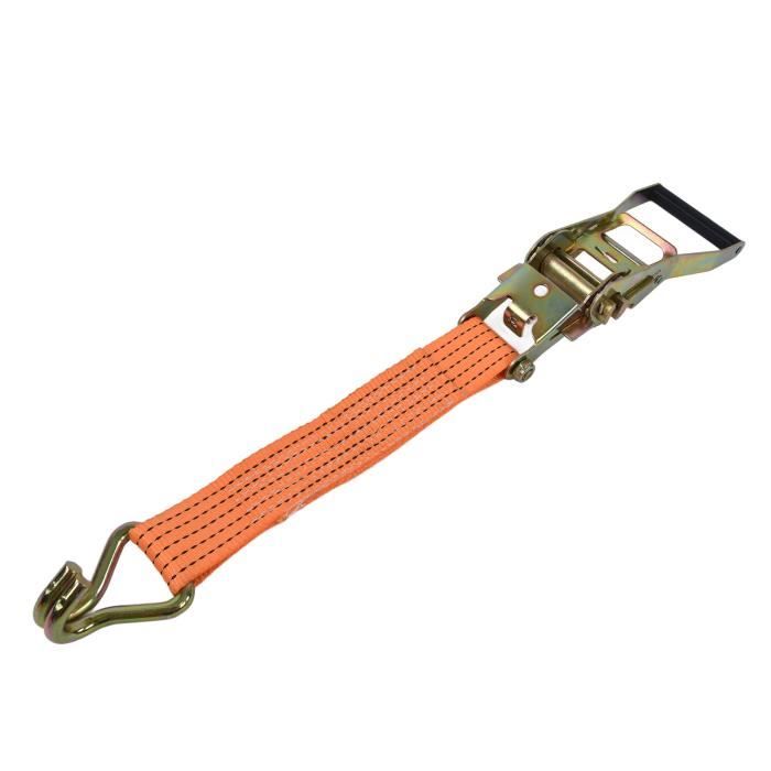 Sangle polypropylène - Orange Largeurs 25 mm Conditionnement Rouleau de 20 mètres