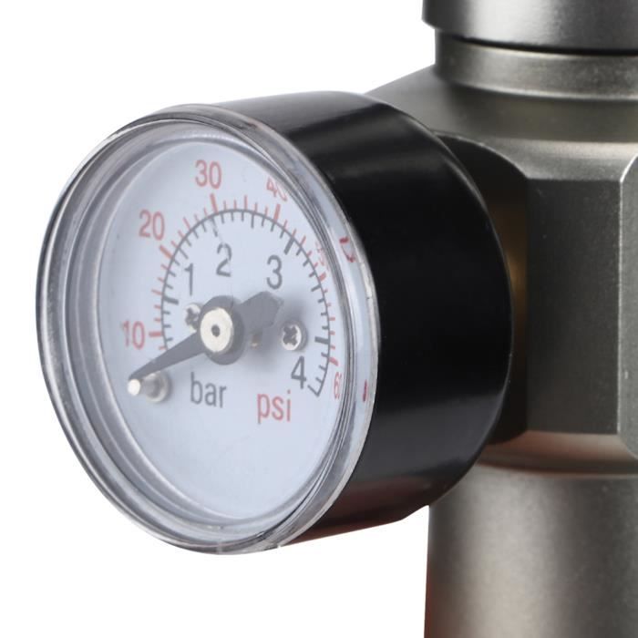 Régulateur de CO2 de fût Mini avec interrupteur de coupure MFL3/8in à