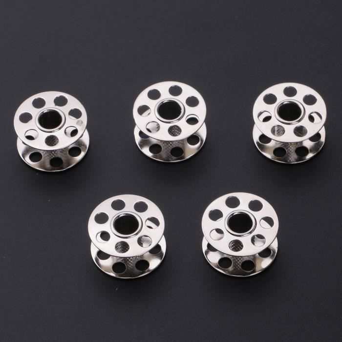 Pack de 5 Machine À Coudre Métal Bobines livraison gratuite
