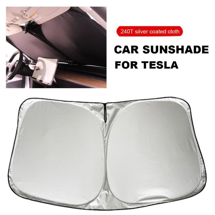 Pare-soleil de voiture, parapluie pliable pour Tesla modèle 3 & Y