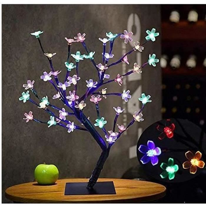 Fleurs Lumineuses LED - Déco de Table Originale