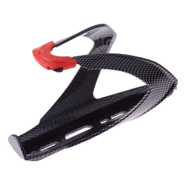 Porte-bidons Vélo En Fibre Carbone - Ultra Léger 16g - Ouverture Latérale - Pour VTT, Route - Finition Mate Ou Brillante - 6