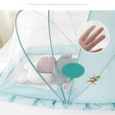 Moustiquaire pour bébé, installation gratuite pour lit de bébé, moustiquaire portable pliable pour bébé 1PCS-1