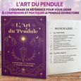 Coffret d'Initiation au Pendule Divinatoire : 19 Planches de Radiesthésie + 1 Livre Complet + 1 Pendule Divinatoire de Radiesthésie-1