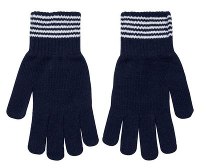 Gants D'Hiver Enfants 2-5 Ans Ccomage - Gants Chauds Tricotés Anti-Rayures Avec Sangle Anti-Perte, Bleu Marine/Rose/etc.