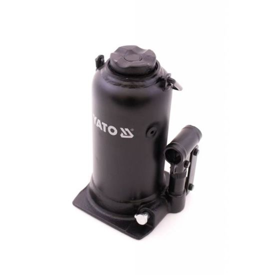 Cric Hydraulique YATO 5 Tonnes - Piston Deux étages - Noir