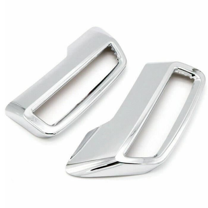 Couvercles Chromés Pour Poignées De Porte Peugeot 5008 (2008-2016) - Protection Et Décoration Style - Adhésif 3M Inclus - 7