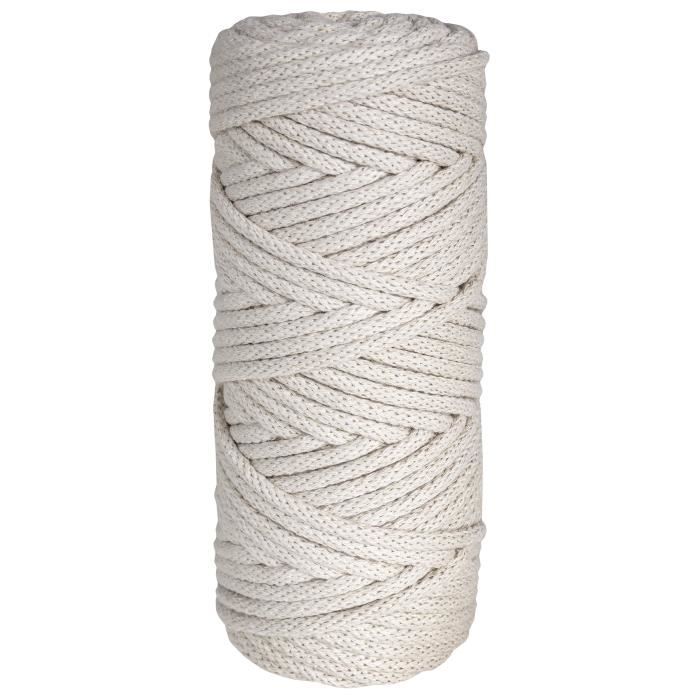 3MM X 100M Corde Macramé 3Mm X 100M Ficelle Macramé Naturel Cordon