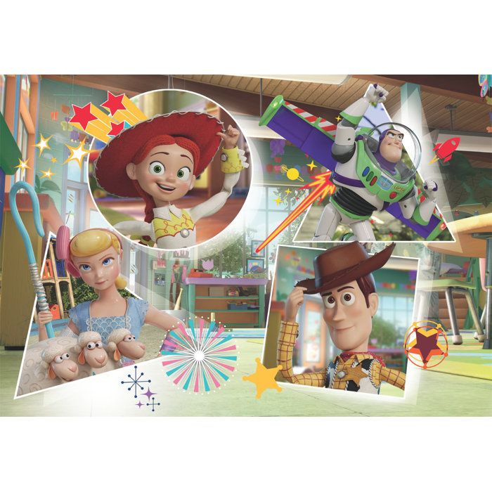 Puzzle 104 pièces - Clementoni - Toy Story - Puzzle Enfant - Dès 6 ans ...