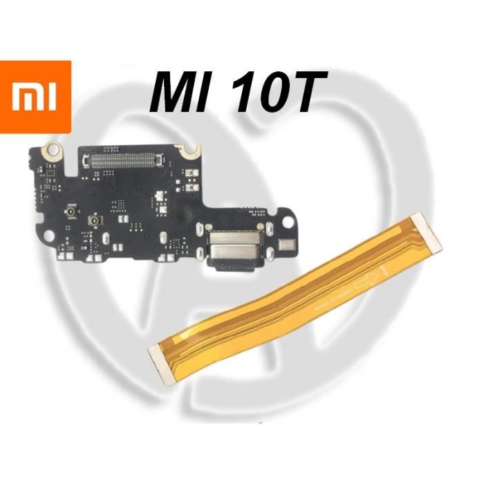 Pour Xiaomi MI 10T et MI 10T Pro Connecteur de charge Alimentation Micro et  Nappe de liaison vers la carte Mère -TactilEst - Cdiscount Téléphonie