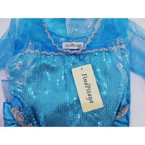 DÉGUISEMENT - PANOPLIE Deux Robe Elsa Anna Déguisement Reine Neiges Deux 