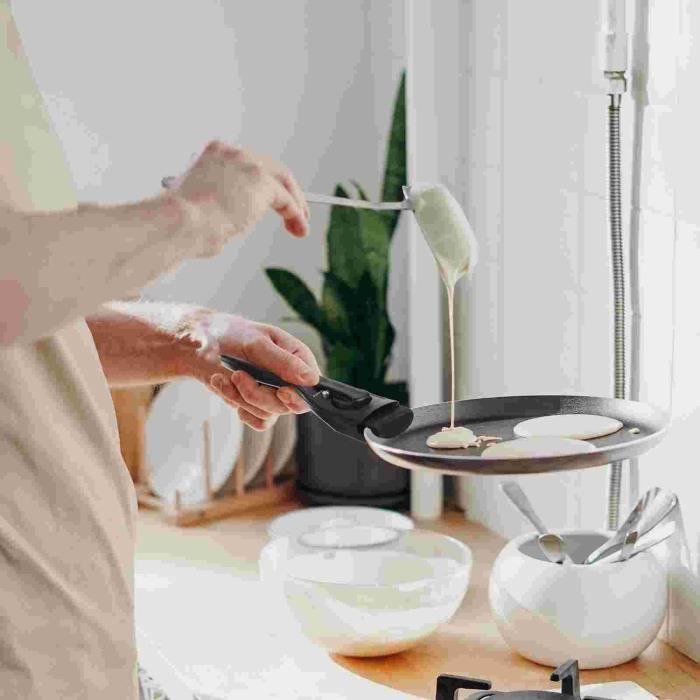 Poignée de poêle en bakélite avec couvercles chauffants,poignée de casserole,ustensiles  de cuisine,poignées de - Black[B3615] - Cdiscount Maison