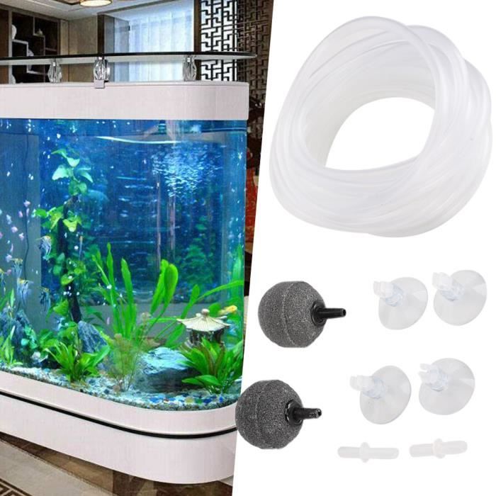 Tuyau de pompe à oxygène en silicone pour aquarium, pierre à bulles d'air,  tube de pompe de bassin précieux pour poissons, matériau de qualité  alimentaire, 4x6mm, 1m, 3m, 5m, 10m