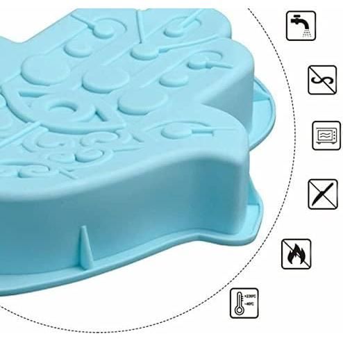 Moule En Silicone 3D Forme Main De Fatma | Pour Chocolat, Résine, Savon, Bonbons | Qualité Alimentaire, Allant Au Four
