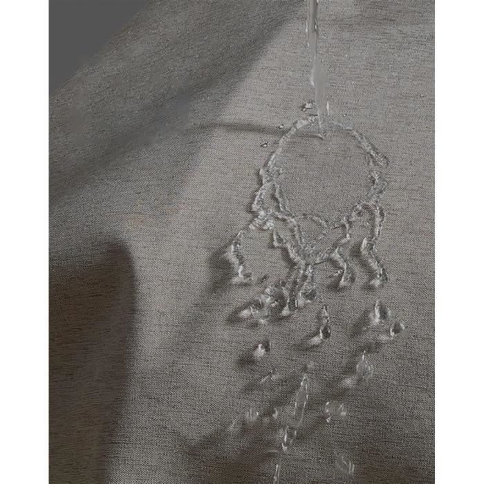 Hiser Rideau De Douche Tissu Lavable, Polyester Résistant à L'eau Anti-moisissure Rideaux De Salle De Bain Avec 12 Crochets Décor À La Maison (Beignets, 150x180cm