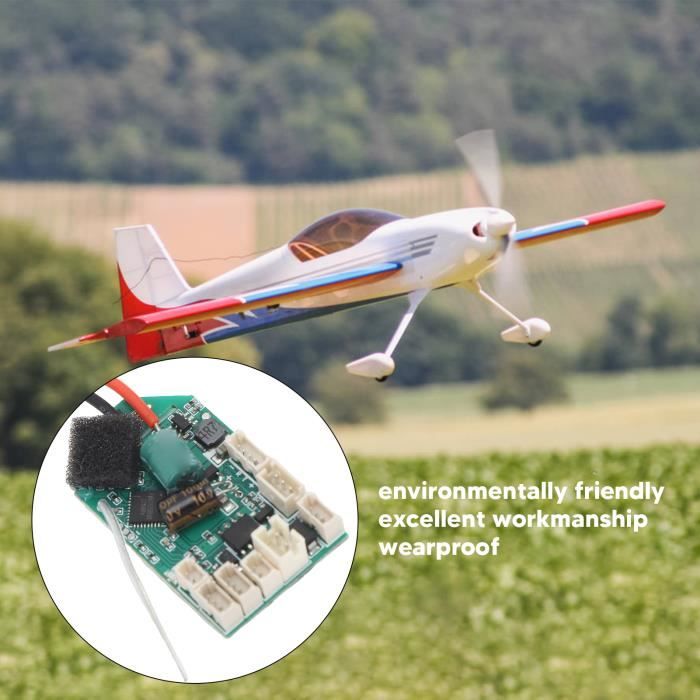 Asuinxurr Récepteur Carte principale pour XK X450 RC Avion Hub Tournevis Pièces Accessoires