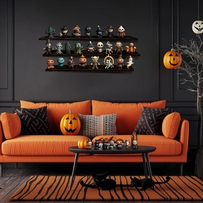 Calendrier De L'Avent Halloween 2025 - 24 Fenêtres, Figurines Miniatures Horreur, Décoration Fête Maison