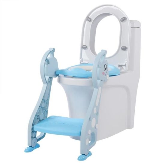 Pot Enfant Reducteur De Toilette Wc Bebe Avec Echelle Reglable Pliable Siege De Toilette Charmant Anti Derap Abi Achat Vente Reducteur De Wc Prolongation Soldes Cdiscount