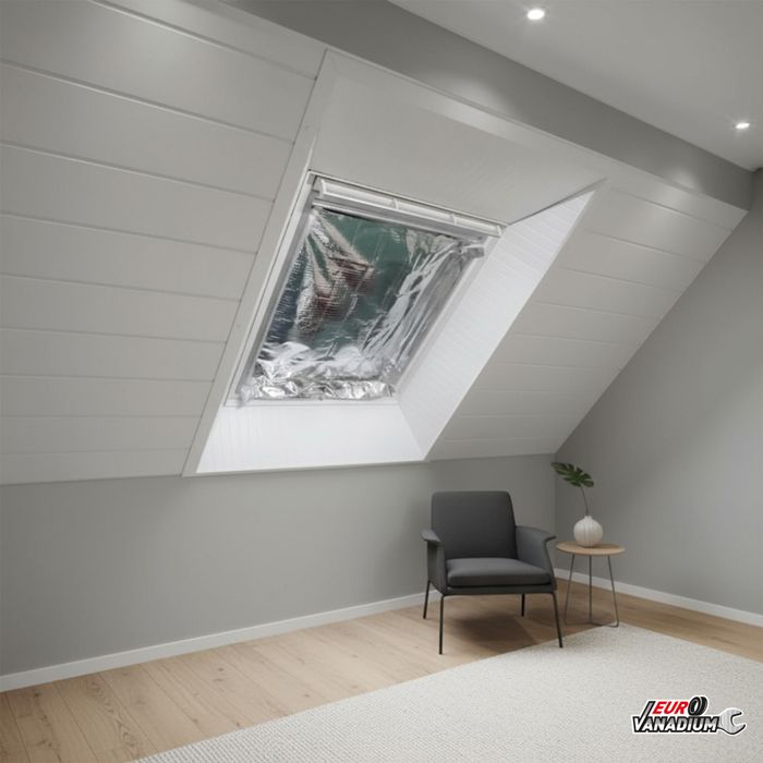 Kit isolation fenêtre de toit 160x100 cm triple couche thermique — free download