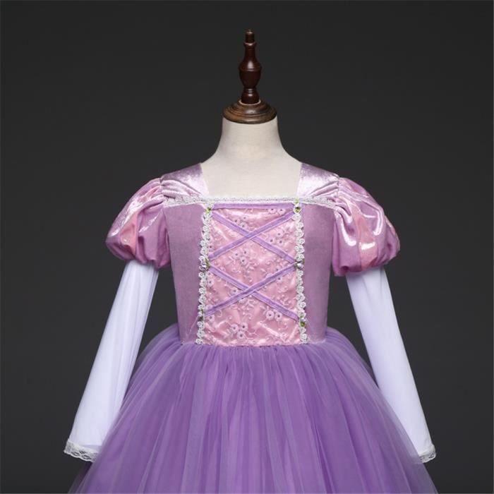 Film Princesse Déguisement Raiponce Robe Cosplay Costume