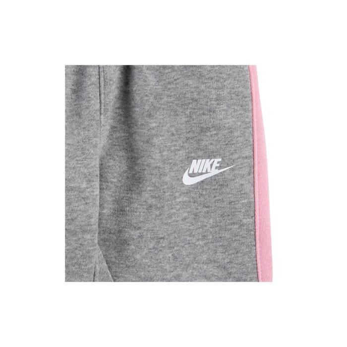 Survetement nike discount gris et rose