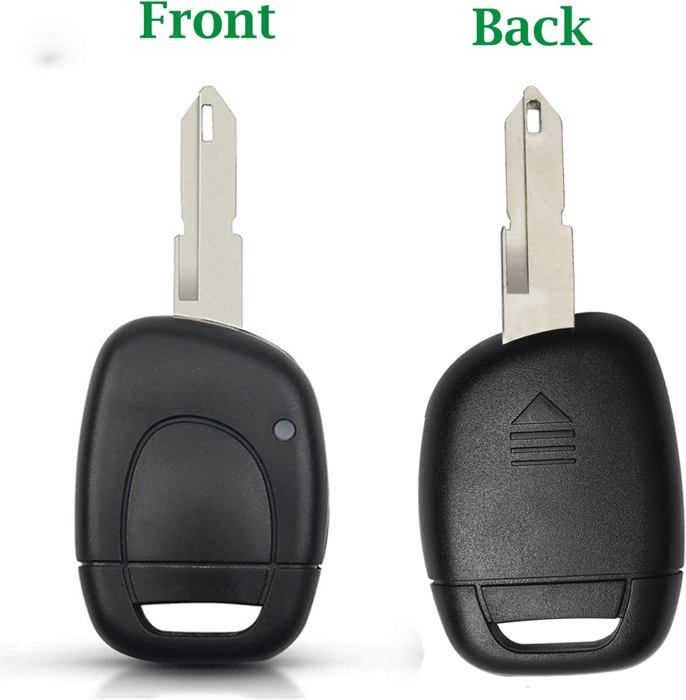 Coque Clé HooRLZ Pour Renault - Sans Lame Remplacement Facile