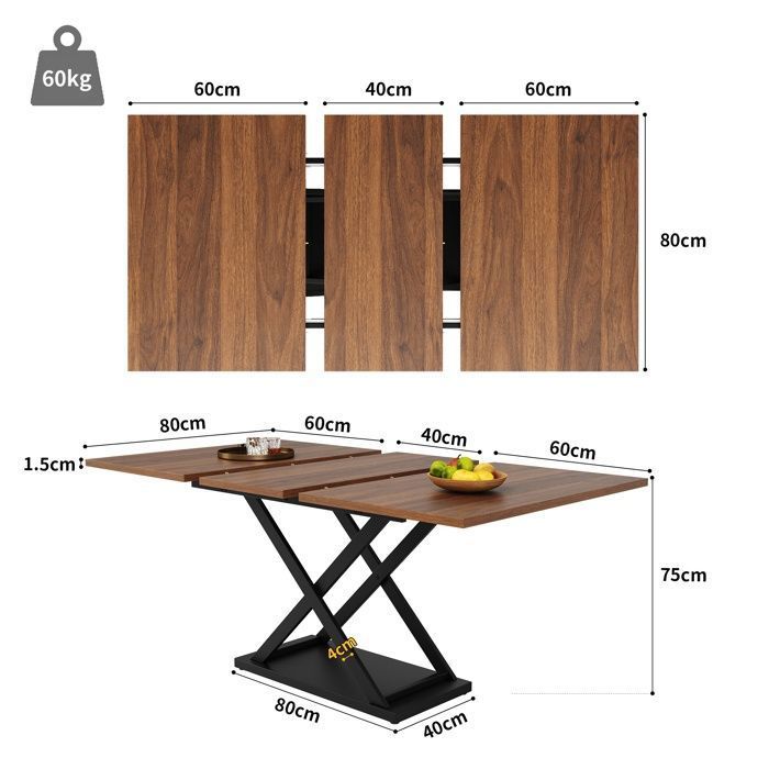 Table a manger 160x80 au meilleur prix | Leroy Merlin