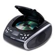 Boombox portable stéréo CD lecteur radio FM noir - Denver - Lecteur de CD - Stéréo - Boombox-0