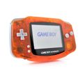 Game Boy Advance - Orange Transparent / Clear Orange-0