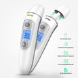 Thermomètre Frontal Infrarouge Sans Contact -Thermomètre Digital Sans Contact pour Bébé et Adulte-0