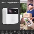Intelligente Wifi Sonnette Sans Fil Interphone Caméra Surveillance à Distance Téléphone Vidéo Sécurité Maison-0