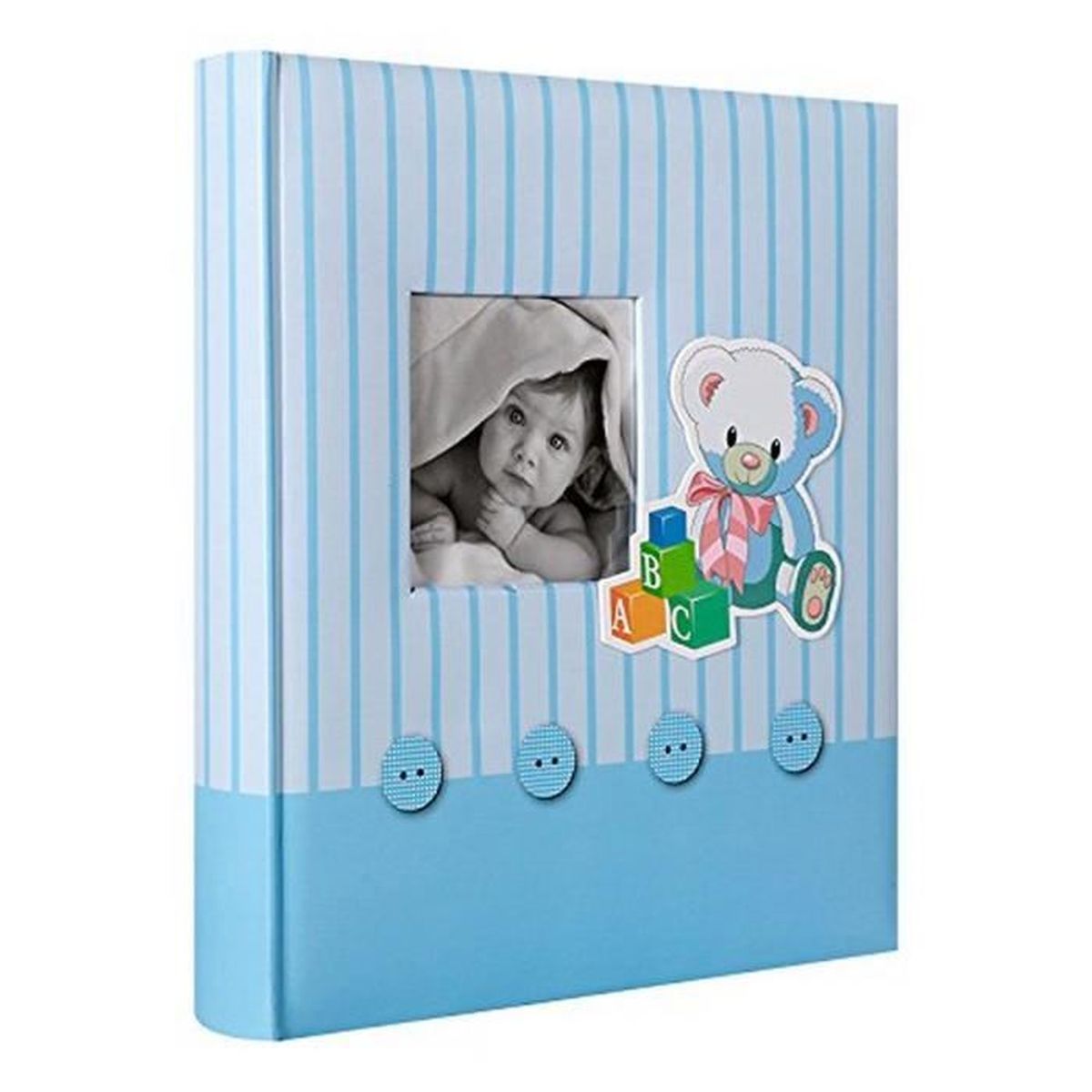 en France rose ou bleu Textes 10x15 à 13x18 Album photo bebe naissance gris 
