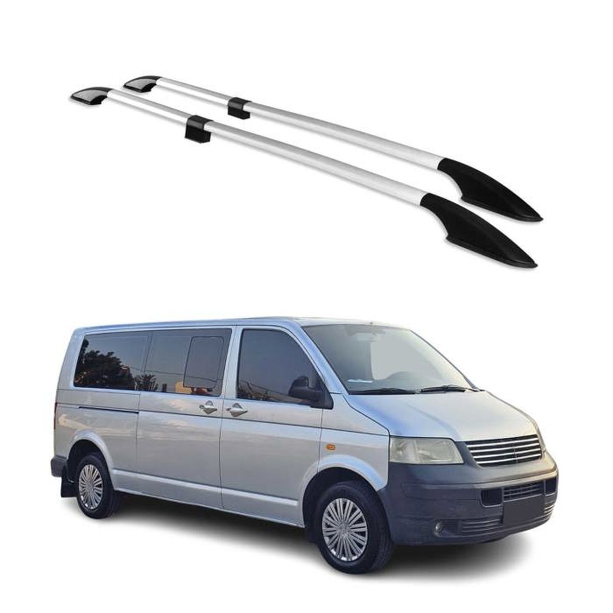 Pour Dacia Sandero STEPWAY 2012-2020 Barres de Toit ACE-1 Railing Porte-Bagages de voiture 3