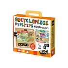 Headu – Encyclopédie Des Petits Montessori – Jeu éducatif Lecture Et écriture Avec écritoire En Bois – 3-6 Ans – Fabriqué En Italie