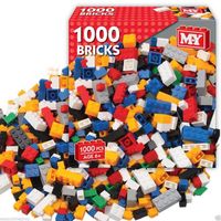 M. Y 1000 pièce asSortie jouet construction briques construction blocs Set LEGO Build.