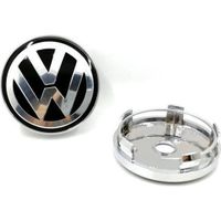 juxinchang - 4 × 60mm Roues modifiées Volkswagen Cache Moyeu Centre De Roue  Logo Jante Emblème