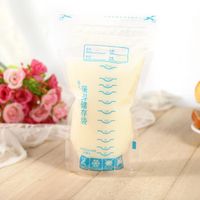 minifinker Sac de lait maternel Sacs de congélation de stockage de lait maternel pré-stérilisés de 250ml, 30 puericulture trousse