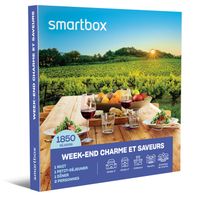 SMARTBOX - Coffret Cadeau - WEEK-END CHARME ET SAVEURS - 1850 séjours : châteaux, domaines de charme, hôtels et maisons d’hôtes