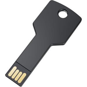CLÉ USB 128Go Clé USB Forme de Clé USB 2.0 Noir Cle USB No