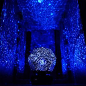 DIY Romantique Fantaisie Etoiles Ciel Nuit Lampe Projecteur Chambre  Décoration - Lumière Bleu - Cdiscount Maison