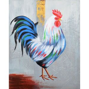 Tableau déco Danseuse 1 - Toile peinte à la main - 30 x 90 x 3 cm - Maison