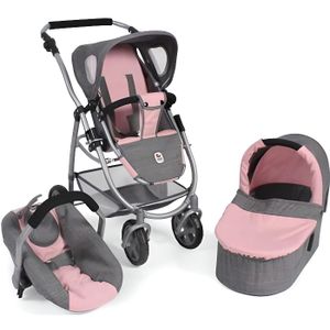 Poussette Canne Enfant Pousette 25 Kilo, Pousette 2 en 1, Landau pour  Poupée Poussettes et Prams Landau Poupee Fille avec Couv55 - Cdiscount Jeux  - Jouets