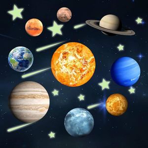 150 étoiles et planètes phosphorescentes Ambiance-Live Sticker Univers