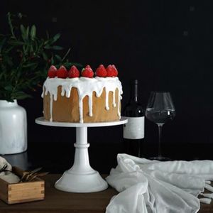 Lot de 4 Dessous de gâteau, Ø15/20/25/30cm supports à gâteau rond pour la  décoration gâteau (Argent)