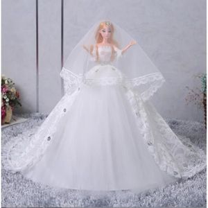 ROBE - JUPE 45cm Poupee barbie articulee mariée princesse robe