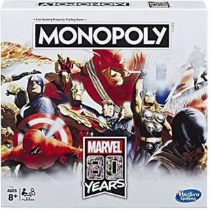 JEU SOCIÉTÉ - PLATEAU Monopoly Marvel 80 ans Comics - Jeu de societe - J