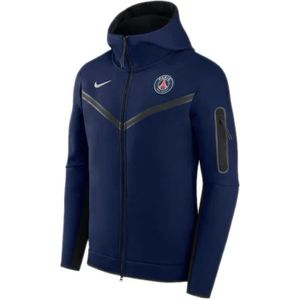 SURVÊTEMENT Veste de survêtement Nike Paris Saint-Germain Tech Fleece - Bleu - Homme - Réf. DM2887-410